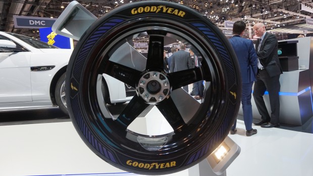 Η Goodyear παρουσιάζει ένα πρότυπο ελαστικό τεχνολογίας προηγμένων αισθητήρων για αυτόνομα οχήματα πρώτης γενιάς.